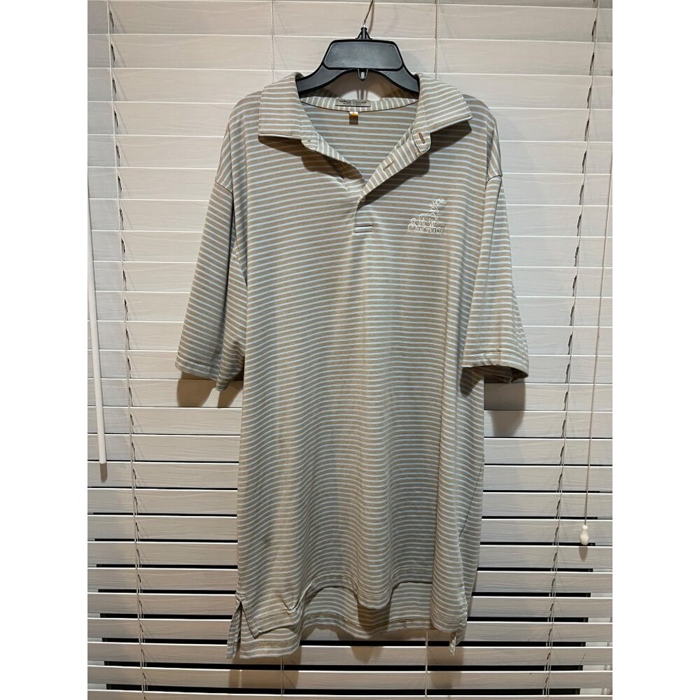 Peter Millar Summer Comfort Sanctuary‎ Polo Shirt - Size L